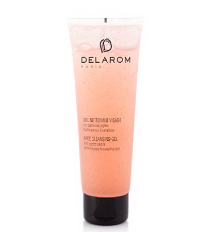 DELAROM GEL NETTOYANT VISAGE ALLE PERLE DI JOJOBA 125 ML