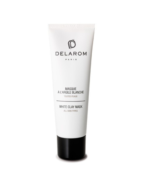 DELAROM MASQUE ARGILE BLANCHE 50 ML