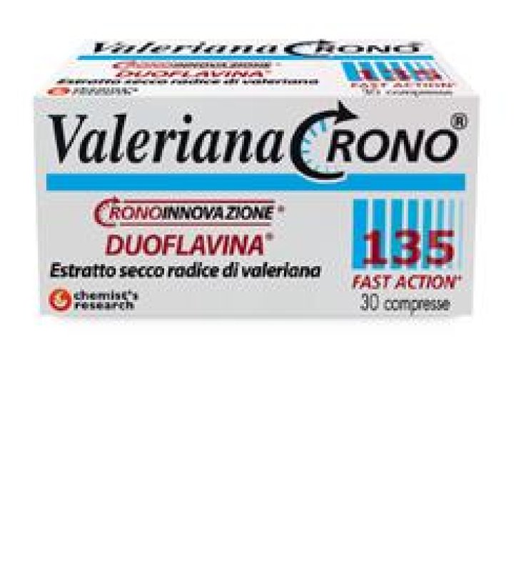 VALERIANA CRONO 135 CON DUOFLAVINA FAST ACTION 30 COMPRESSE