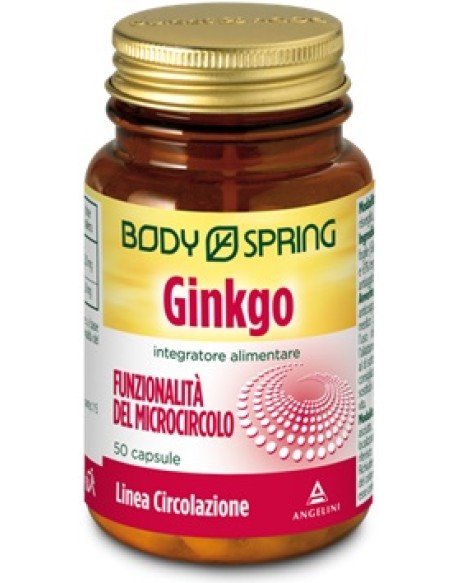 BODY SPRING GINKGO BILOBA 50 CAPSULE