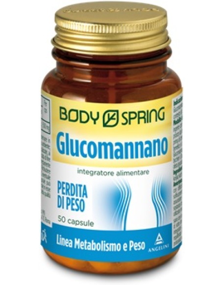 BODY SPRING GLUCOMANNANO 50 CAPSULE