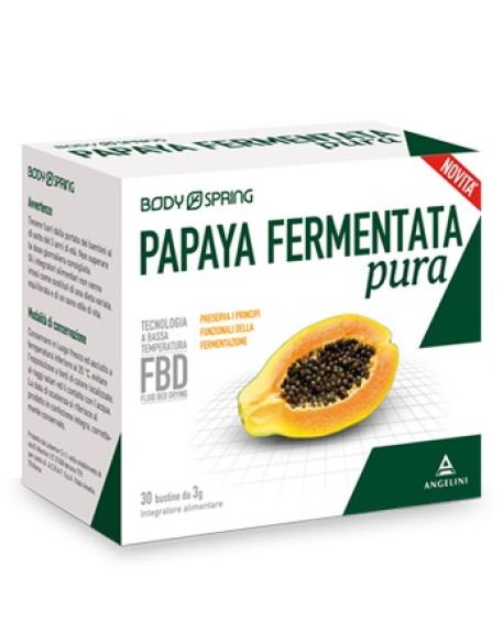 BODY SPRING PAPAYA FERMENTATA PURA 30 BUSTINE