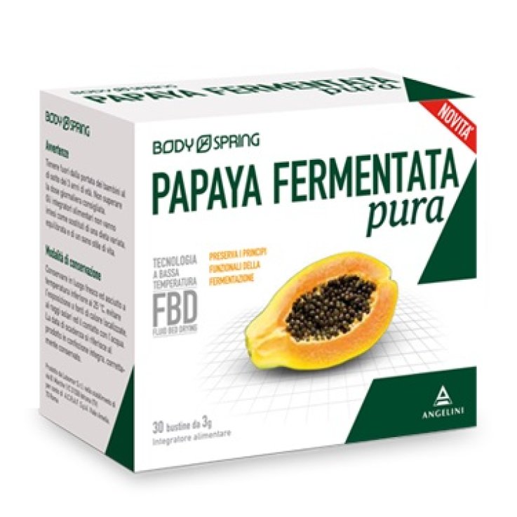 BODY SPRING PAPAYA FERMENTATA PURA 30 BUSTINE BODY SPRING PAPAYA FERMENTATA PURA 30 BUSTINE