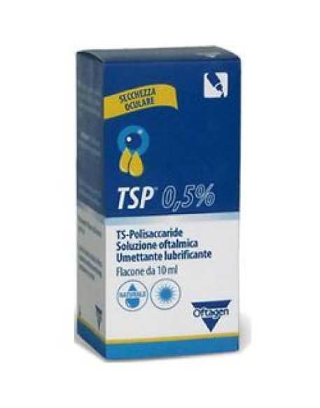 SOLUZIONE OFTALMICA TSP 0,5% TS POLISACCARIDE FLACONE 10 ML