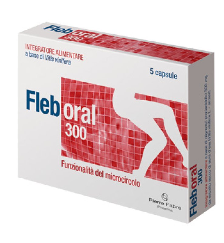 Fleboral 300 | OPC Semi Vite Microcircolo Gambe Pesanti 5 CAPSULE