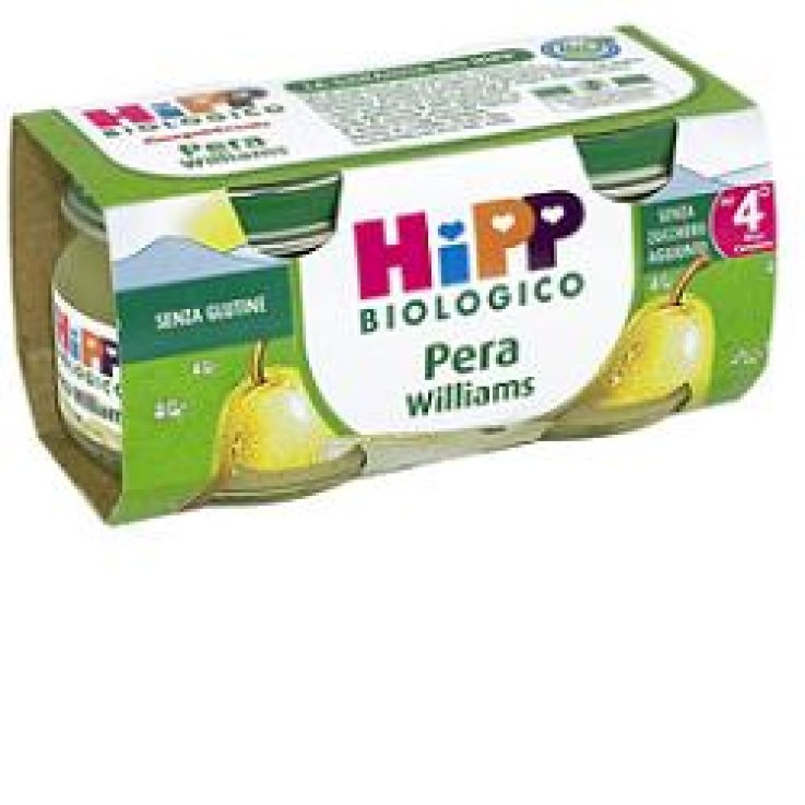 HIPP BIO OMOGENEIZZATO PERA WILLIAMS 100% 2X80 G HIPP BIO OMOGENEIZZATO PERA WILLIAMS 100% 2X80 G