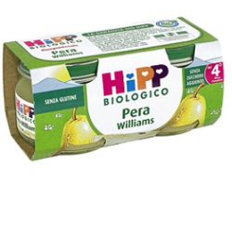 HIPP BIO OMOGENEIZZATO PERA WILLIAMS 100% 2X80 G