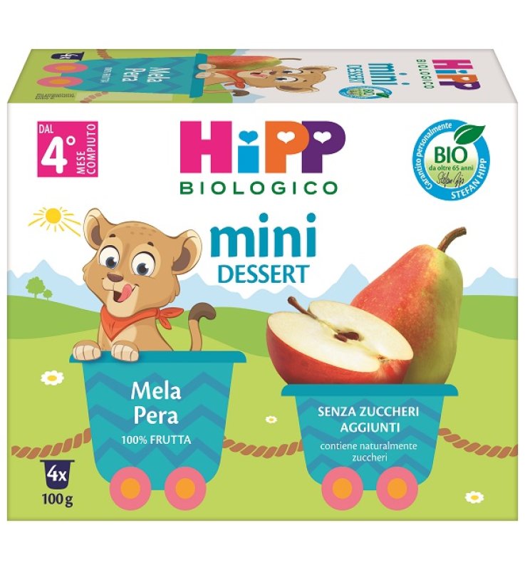 HIPP Bio Mer.Fr.Mela/Pera4x100