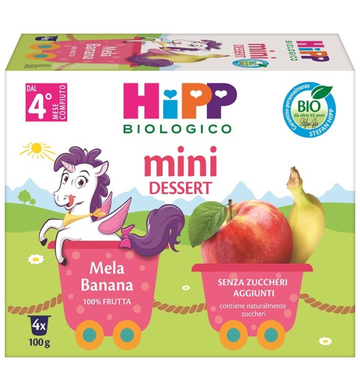 HIPP GRATTUGIA MELA BANAN 4X100G