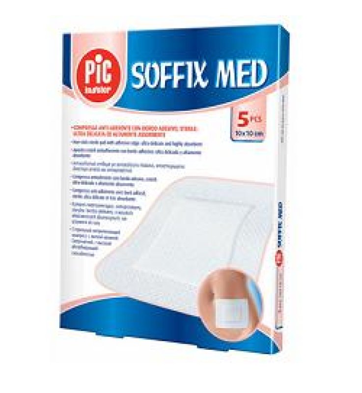 CEROTTO PIC SOFFIX MED IN TNT CON TAMPONE CENTRALE ASSORBENTE STERILE 10X30CM 1 PEZZO