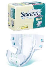 PANNOLONE PER INCONTINENZA SERENITY SOFTDRY FORMATO EXTRA TAGLIA LARGE 30 PEZZI