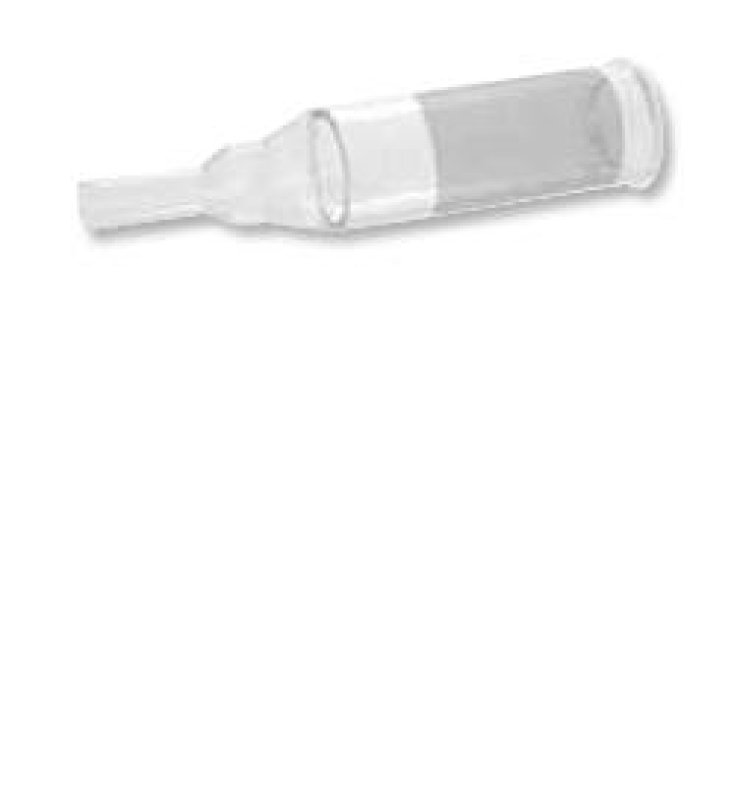 CATETERE ESTERNO SILKOKONDOM IN PURO SILICONE TRASPARENTE AUTOADESIVO CON SISTEMA DI RACCORDO LUNGHEZZA 25MM 30 PEZZI