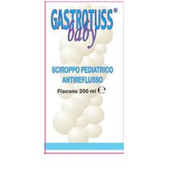 BABY SCIROPPO ANTIREFLUSSO GASTROTUSS 200 ML BABY SCIROPPO ANTIREFLUSSO GASTROTUSS 200 ML