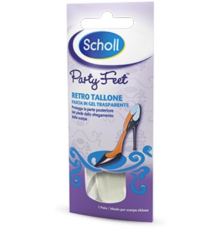 PLANTARE ORTOPEDICO PER TALLONE PARTY FEET SCHOLL MODELLO 2