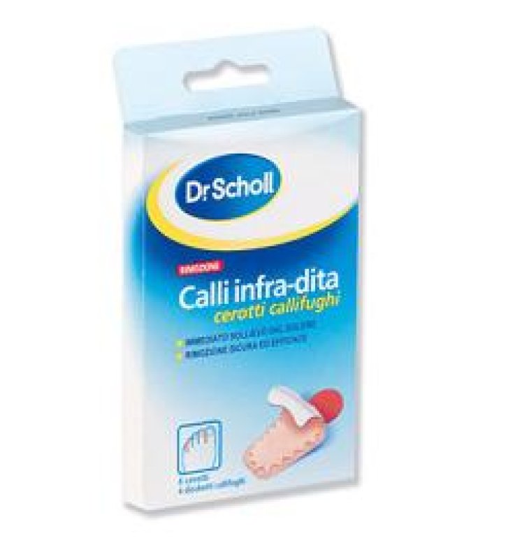 CEROTTO CALLIFUGO CALLI INFRADITA SCHOLL 4 CEROTTI + 4 DISCHETTI