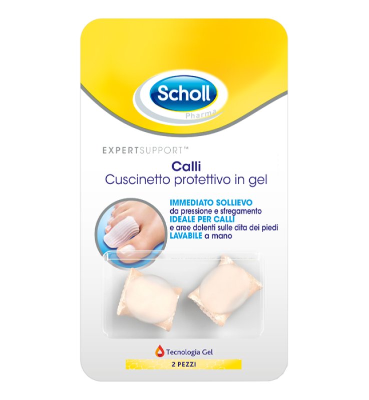 CUSCINETTI PROTETTIVI PER PIEDI CALLI SCHOLL GELACTIV 2 PEZZI