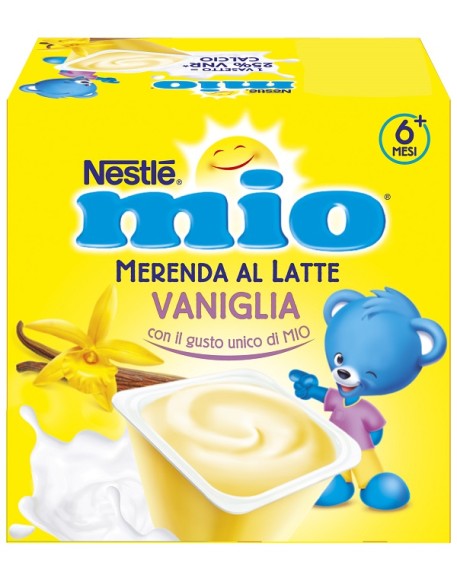 MIO Mer.Latte Vaniglia 4x100g