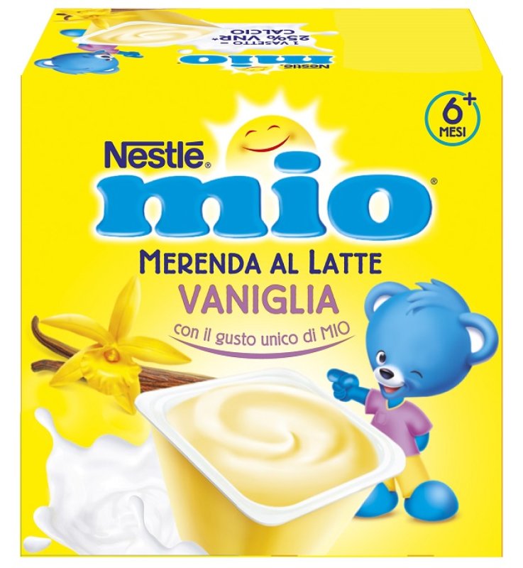 MIO Mer.Latte Vaniglia 4x100g