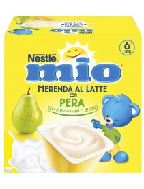 MIO Mer.Latte Pera 4x100g