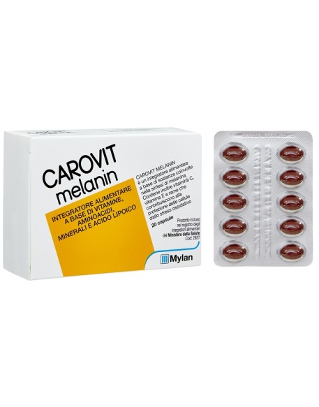 CAROVIT MELANIN SENZA BETACAROTENE 20 PERLE