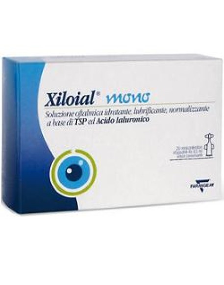 SOLUZIONE OFTALMICA IDRATANTE LUBRIFICANTE XILOIAL 20 MONODOSE DA 0,5ML