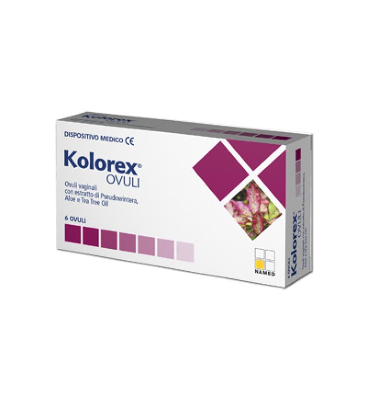 KOLOREX OVULI VAGINALI 6 PEZZI 2 G