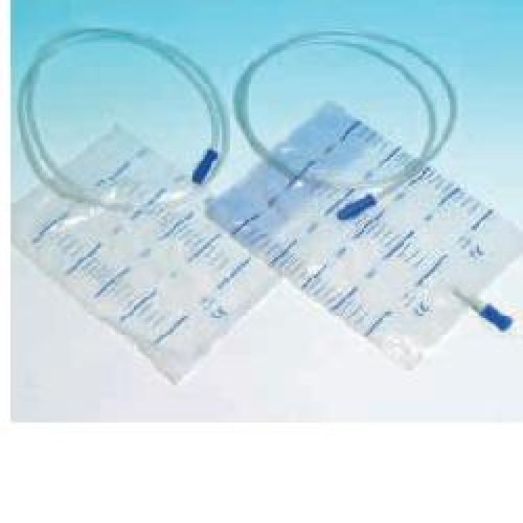 SACCA RACCOLTA URINA DA LETTO 2 LITRI 130CM CON SCARICO E VALVOLA ANTIREFLUSSO 30 PEZZI SACCA RACCOLTA URINA DA LETTO 2 LITRI 130CM CON SCARICO E VALVOLA ANTIREFLUSSO 30 PEZZI