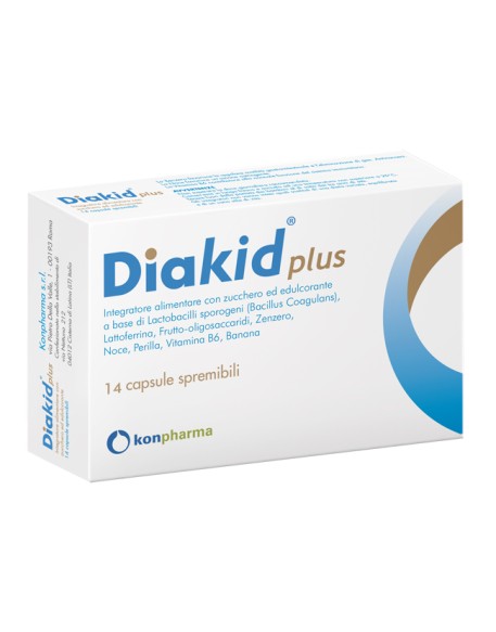 DIAKID PLUS 14 CAPSULE SPREMIBILI