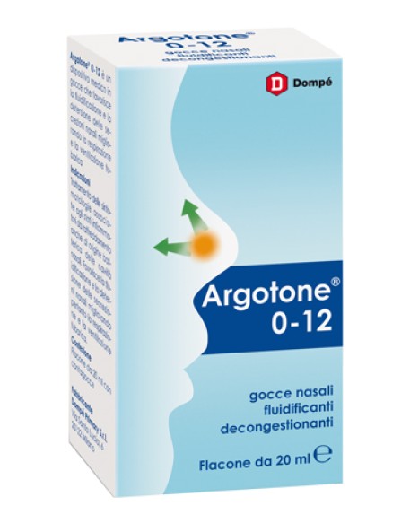 ARGOTONE 0-12 SOLUZIONE PER LAVAGGIO NASALE 20 ML