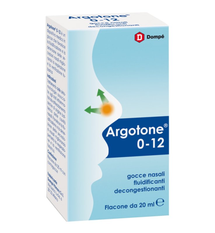 ARGOTONE 0-12 SOLUZIONE PER LAVAGGIO NASALE 20 ML
