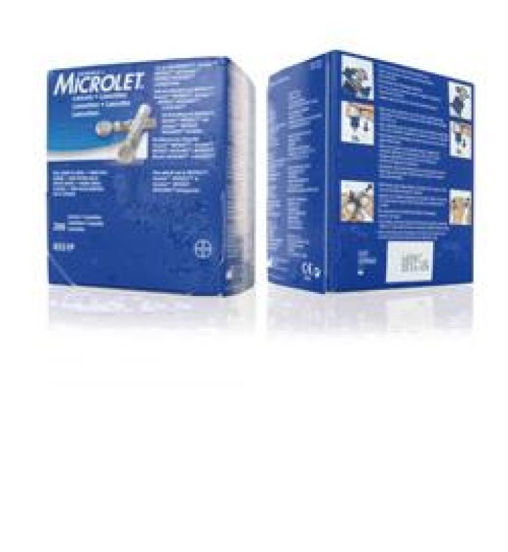 LANCETTE PUNGIDITO MICROLET 200 PEZZI