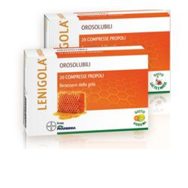 LENIGOLA OROSOLUBILI LATTE MIELE 20 COMPRESSE LENIGOLA OROSOLUBILI LATTE MIELE 20 COMPRESSE
