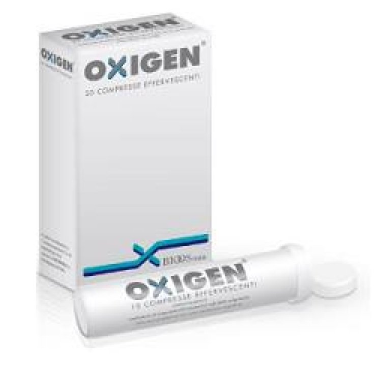 OXIGEN 20 COMPRESSE EFFERVESCENTI OXIGEN 20 COMPRESSE EFFERVESCENTI