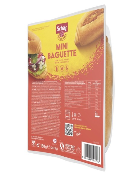 SCHAR-MINI BAGUETTE 150G