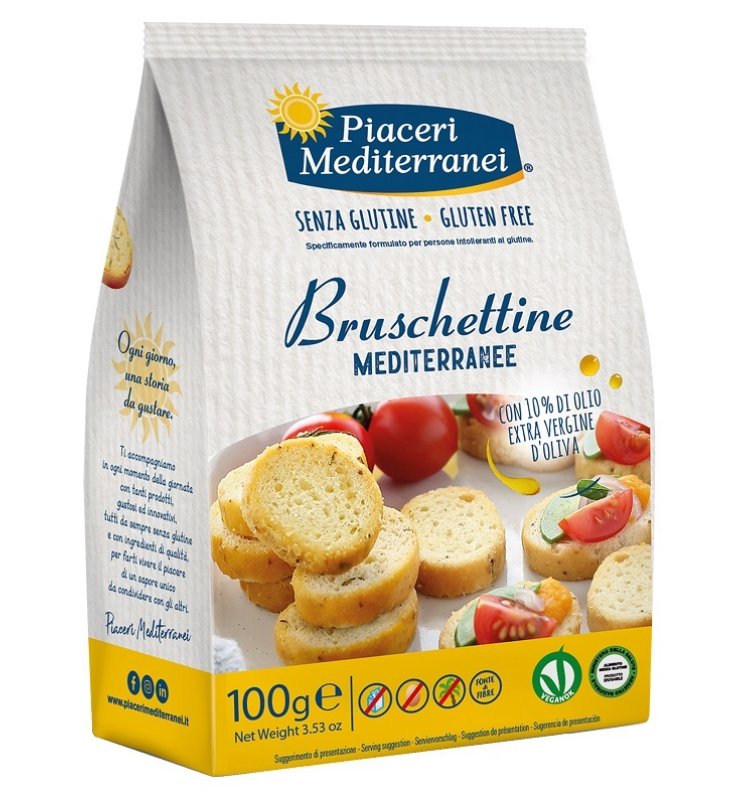 PIACERI MEDIT BRUSCHETTINE 100G