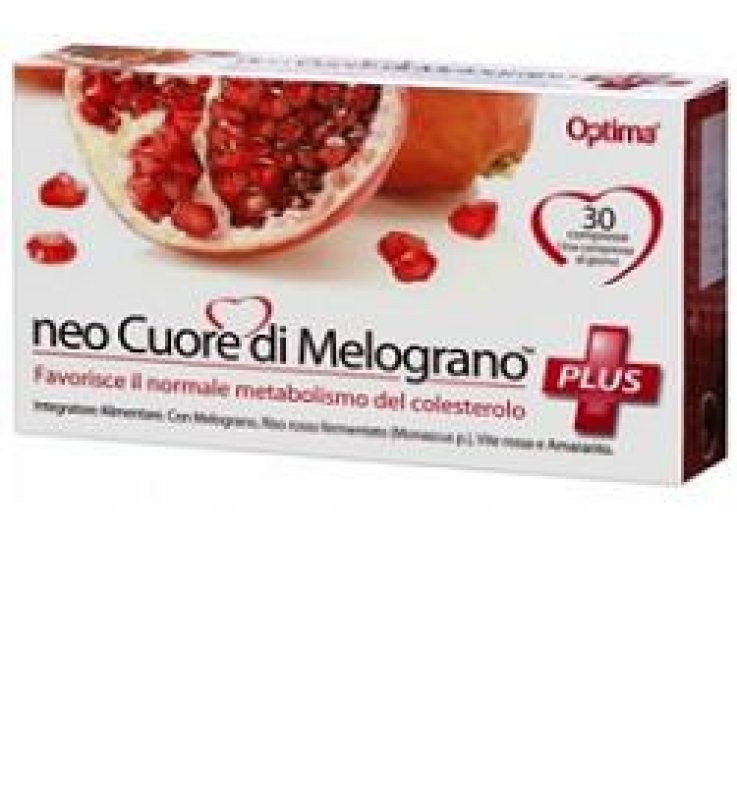 CUORE DI MELOGRANO NEOCUORE DI MELOGRANO PLUS 30 COMPRESSE 816 MG CUORE DI MELOGRANO NEOCUORE DI MELOGRANO PLUS 30 COMPRESSE 816 MG