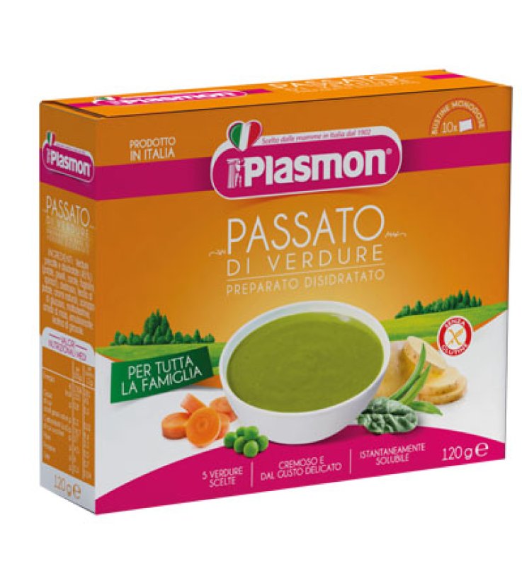 PLASMON Passato Verdura 10x12g