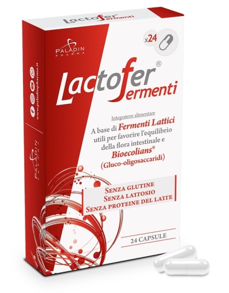 LACTOFER FERMENTI 24 CAPSULE