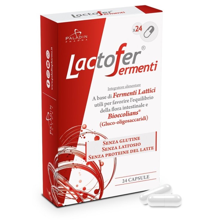 LACTOFER FERMENTI 24 CAPSULE LACTOFER FERMENTI 24 CAPSULE