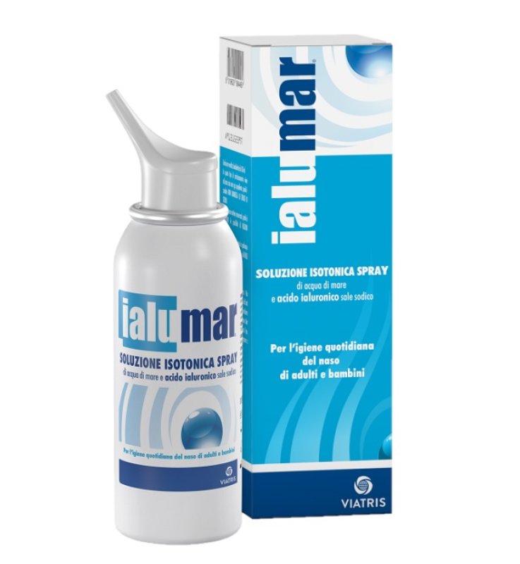 SOLUZIONE ISOTONICA SPRAY DI ACQUA DI MARE ACIDO IALURONICOSALE SODICO PER IGIENE NASO E ORECCHIE CONFEZIONE 100ML