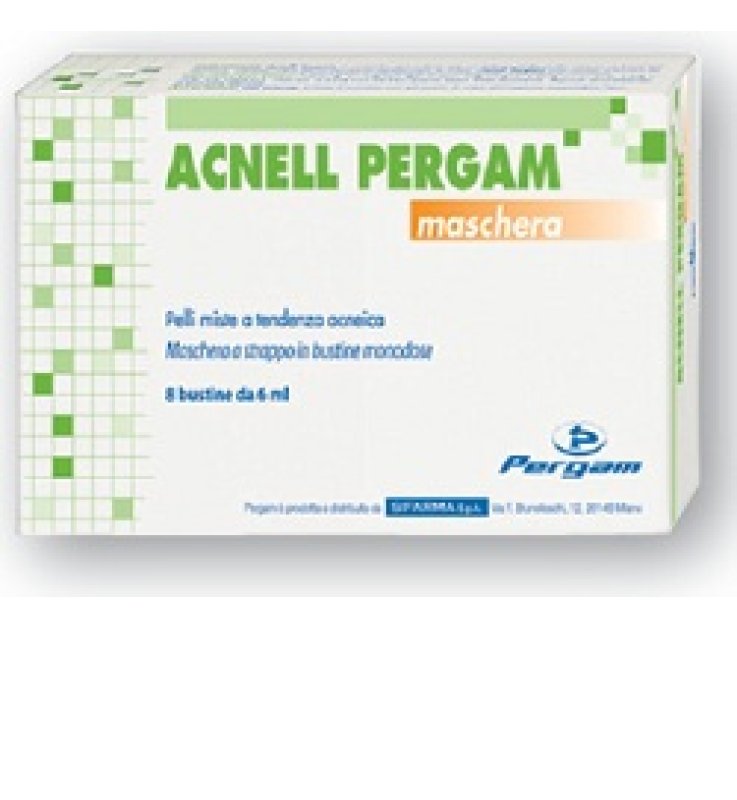ACNELL PERGAM MASCH 8BUSTE 8ML