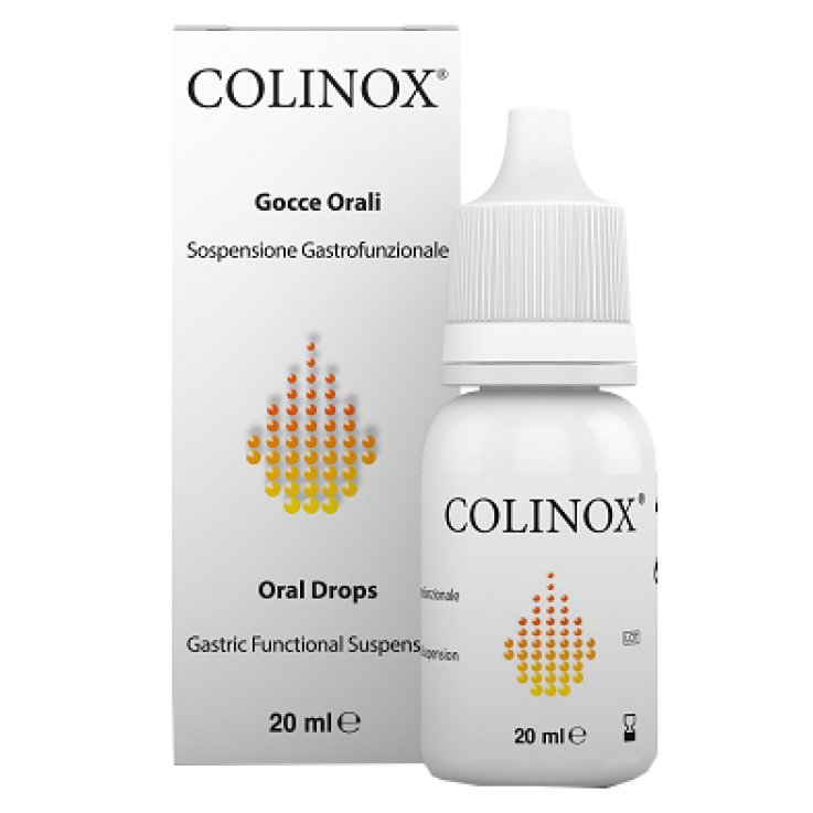 COLINOX SOSPENSIONE GASTROFUNZIONALE GOCCE OROSOLUBILI TRATTAMENTO METEORISMO AEROFAGIA COLICHE GASSOSE 20 ML COLINOX SOSPENSIONE GASTROFUNZIONALE GOCCE OROSOLUBILI TRATTAMENTO METEORISMO AEROFAGIA COLICHE GASSOSE 20 ML