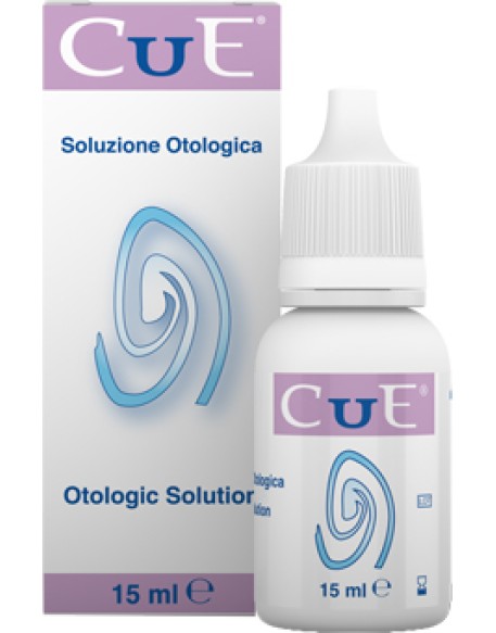 CUE SOLUZIONE OTOLOGICA EMOLLIENTE COAUDIUVANTE IL TRATTAMENTO DELLE FORME IRRITATIVE DEL CONDOTTO UDITIVO ESTERNO 15ML