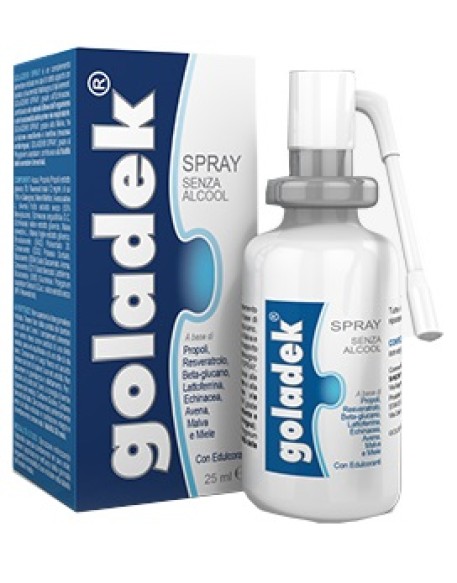 GOLADEK SPRAY NO ALCOOL 25 ML