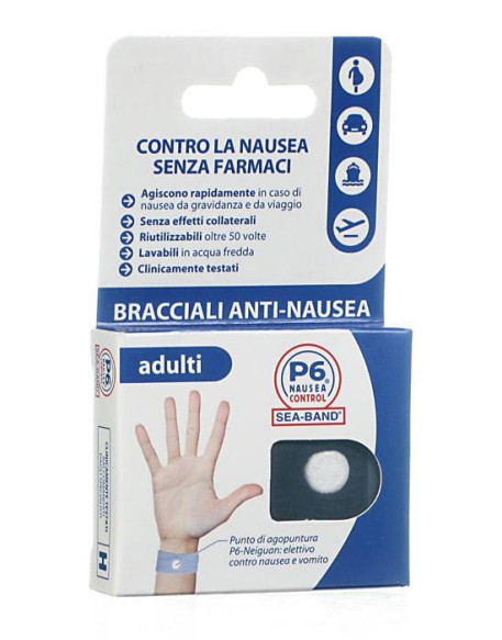 BRACCIALE PER NAUSEA PER ADULTI P6 CONTROL SEABAND