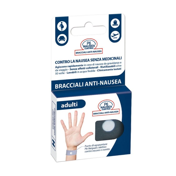 BRACCIALE PER NAUSEA PER ADULTI P6 CONTROL SEABAND BRACCIALE PER NAUSEA PER ADULTI P6 CONTROL SEABAND