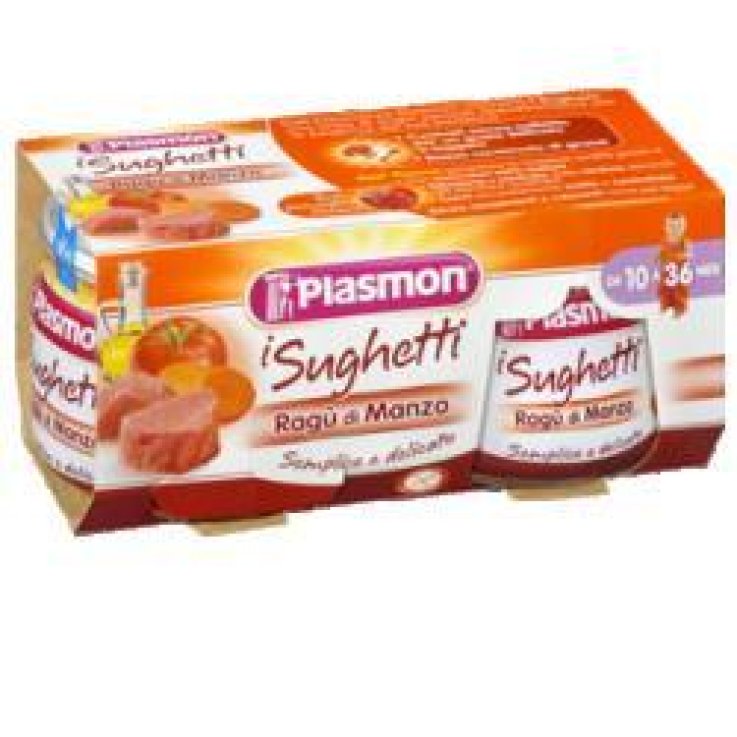 PLASMON SUGH RAGU'MANZO 2X80G PLASMON SUGH RAGU'MANZO 2X80G