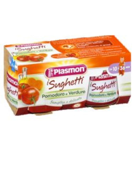 PLASMON Sugh.Pom+Verdure 2x80g