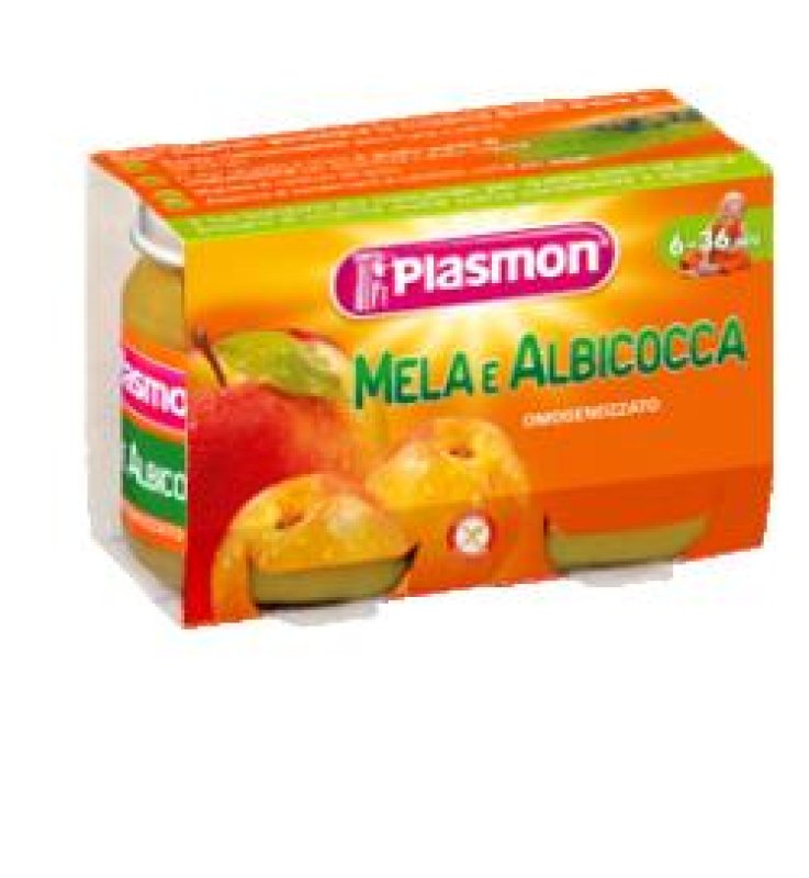 PLASMON OMOGENEIZZATO MELA ALBICOCCA 2 X 104 G PLASMON OMOGENEIZZATO MELA ALBICOCCA 2 X 104 G