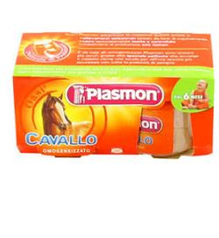 PLASMON OMOGENEIZZATO CAVALLO 80 G X 2 PEZZI PLASMON OMOGENEIZZATO CAVALLO 80 G X 2 PEZZI